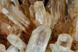Tangerine Quartz Crystal Cluster - Madagascar #112811-1